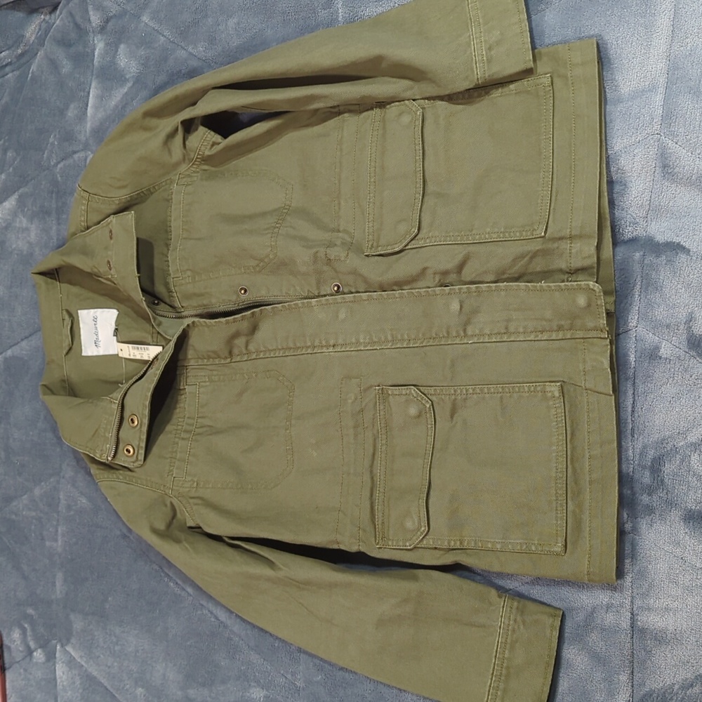 Brand New Madewell Dispatch Army Jacket Desert Olive XS Coat
